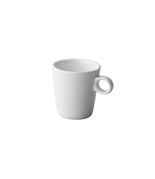 Cappuccinokop conisch 22 cl wit - Q Basic | prijs & verp per 6 stuks