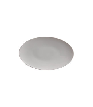 Q Basic Bord coupe ovaal 330 mm wit - Q Basic | prijs & verp per 12 stuks