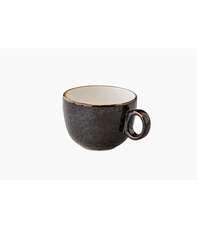 Koffiekop latte stapelbaar 35 cl - Jersey bruin | prijs & verp per 6 stuks