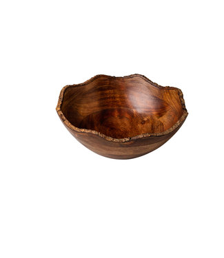 Kom nature Ø300 x 120 mm - Hout