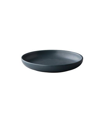 Bord diep mat donkergrijs 235 mm - Tinto | prijs & verp per 6 stuks