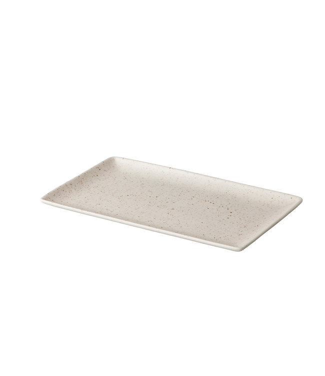 Bord rechthoekig  mat wit 190 x 335 mm - Tinto | prijs & verp per 6 stuks