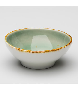 Q Authentic Kom rond reactive blue 100 mm - Q Authentic | prijs & verp per 12 stuks