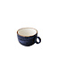 Koffiekop stapelbaar 16 cl - Jersey blauw | prijs & verp per 6 stuks Nog 6 stuks beschikbaar OUTLET !!