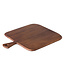 Sans Marque Pizzaplateau rechthoekig met handvat 440 x 340 mm - Acacia hout