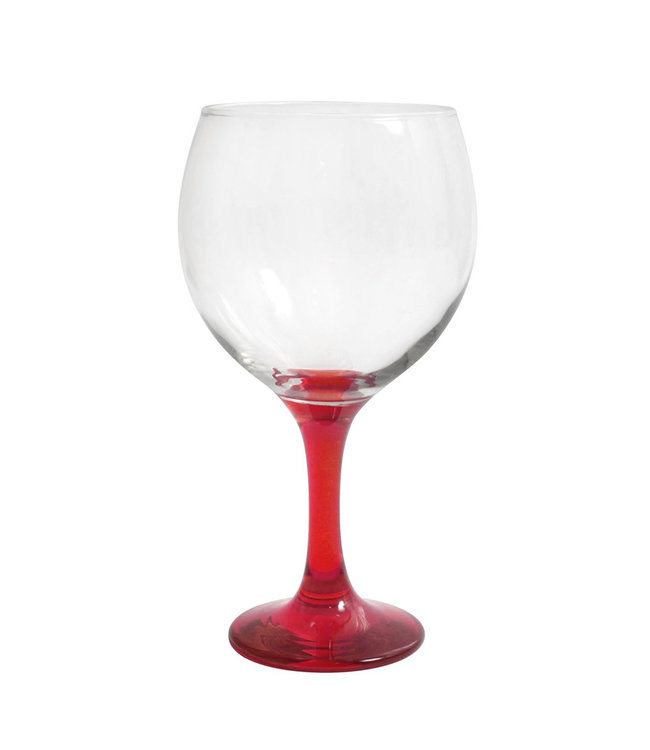 Gin Tonic glas rood 64,5 cl | prijs & verp per 6 stuks