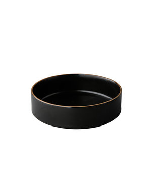 Q Authentic Bord hoog Japan zwart 200 mm | prijs & verp per 8 stuks