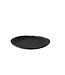 Studio Raw Bord 210 mm zwart - Oyster | prijs & verp per 4 stuks