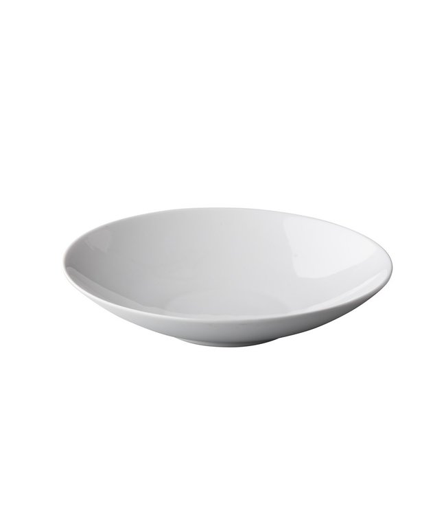 Bord coupe diep 250 mm wit - Q Basic | prijs & verp per 24 stuks