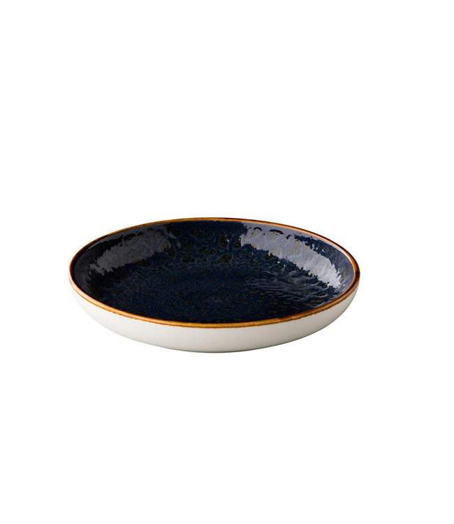 Bord diep rond 235 mm - Jersey blauw | prijs & verp per 6 stuks