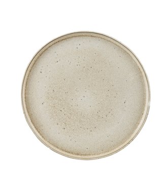 Q Authentic Bord met opstaande rand 265 mm Stone White - Q Authentic | prijs & verp per 6 stuks