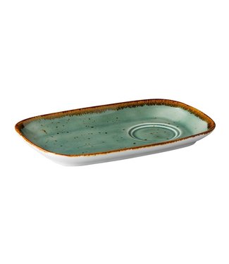 Q Authentic Schotel multifunctioneel rechthoekig reactive blue 250 x 150 mm - Q Authentic | prijs & verp per 6 stuks