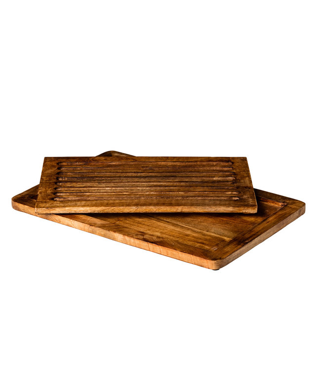 Broodplank 480 x 320 x 20 mm - Hout | prijs & verp per 2 stuks