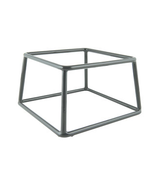 Sans Marque Buffet verhoger anti-slip zwart 100 x 100 mm