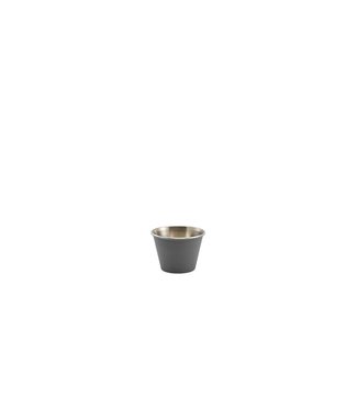 Sans Marque Ramekin ijzer effect 7,1 cl - Roestvrijstaal | prijs & verp per 20 stuks