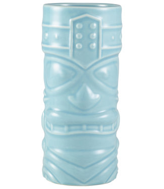 Sans Marque Beker blauw 40 cl - Tiki | prijs & verp per 4 stuks