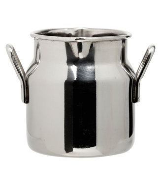 Sans Marque Melkbus mini 7 cl - Roestvrijstaal | prijs & verp per 48 stuks