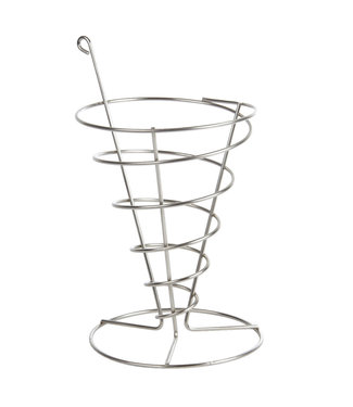 Sans Marque Friethouder 130 x 180 mm - Roestvrijstaal | prijs & verp per 6 stuks