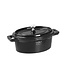 Fusion basic Braadpan mini ovaal 31,5 cl 94 x 155 x 49 mm zwart gietijzer - Fusion basic