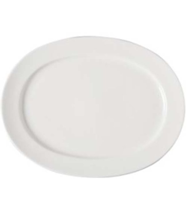 Schaal ovaal 350 mm wit Polaris - Continental