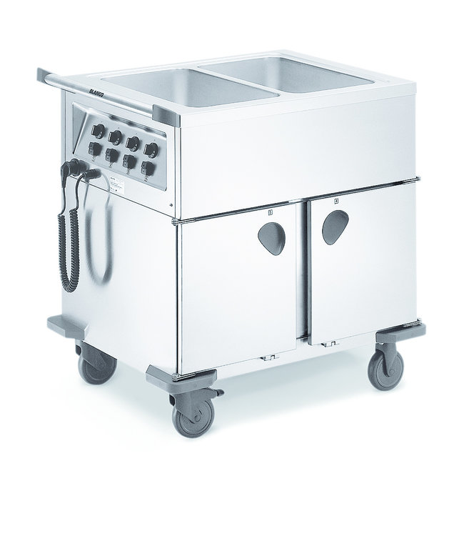 Voedseluitschepwagen 2x 1/1GN + 2 compartimenten SAG 2 - B.PRO