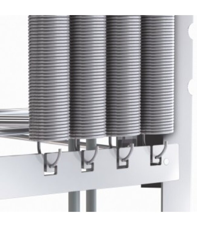 Bordenstapelaar 1 buis verWarmd voor borden 18 - 33 cm TS-H1 18-33 - B.PRO