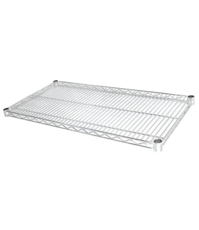 Schappen voor Fusion basic voorraadrekken 1525 x 457 mm chroom - Fusion basic | prijs & verp per 2 stuks