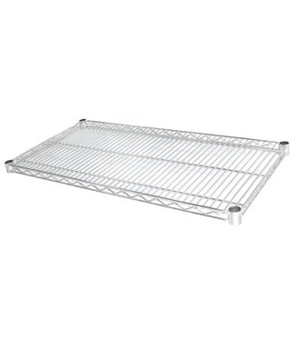 Schappen voor Fusion basic voorraadrekken 915 x 610 mm chroom - Fusion basic | prijs & verp per 2 stuks