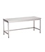 Fusion plus Werktafel zonder onderblad (div afm: 700-2000 x 700 mm) - Roestvrijstaal