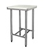 Fusion basic Snijtafel met HDPE snijplank 500 mm roestvrijstaal - Fusion basic