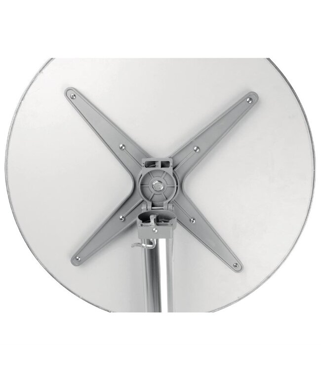 Statafel rond met kantelbaar blad - Roestvrijstaal