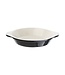 Fusion basic Gratineerschaal rond zwart 75 cl 225 x 45 mm gietijzer - Fusion basic