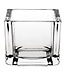 Fusion plus Theelichthouder vierkant transparant 60 x 60 x 50 mm glas - Fusion plus | prijs & verp per 6 stuks