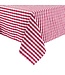 Tafelkleed rood-wit (div afm: 890 - 1780 mm) - Mitre Comfort Gingham