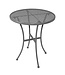 Bistrotafel rond grijs 600 x 600 x 710 mm - Staal