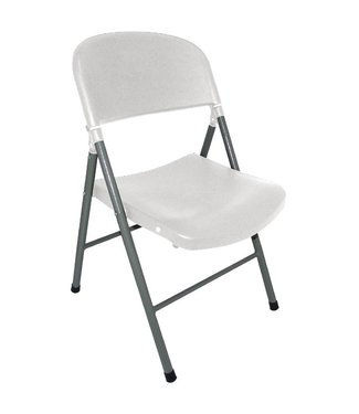 Opklapbare stoelen wit | prijs & verp per  2 stuks