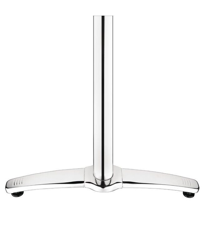 Tafelpoot dubbel - Aluminium