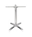 Tafelpoot opklapbaar 618 x 618 x 680 mm - Aluminium