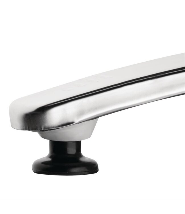 Tafelpoot met 4 poten 650 x 650 x 680 mm - Aluminium