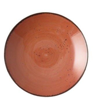 Continental Bord Coup plat 170 mm terracotta - Rustic