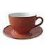 Continental Cappuccinokop 30 cl terracotta Rustic - Continental
