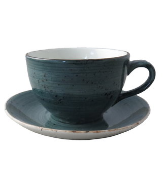 Continental Cappuccinokop 30 cl blauw - Rustic