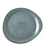 Continental Bord Pebble plat  310 mm blauw Rustic - Continental