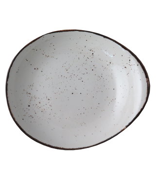 Continental Pastabord Pebble 275 mm wit - Rustic