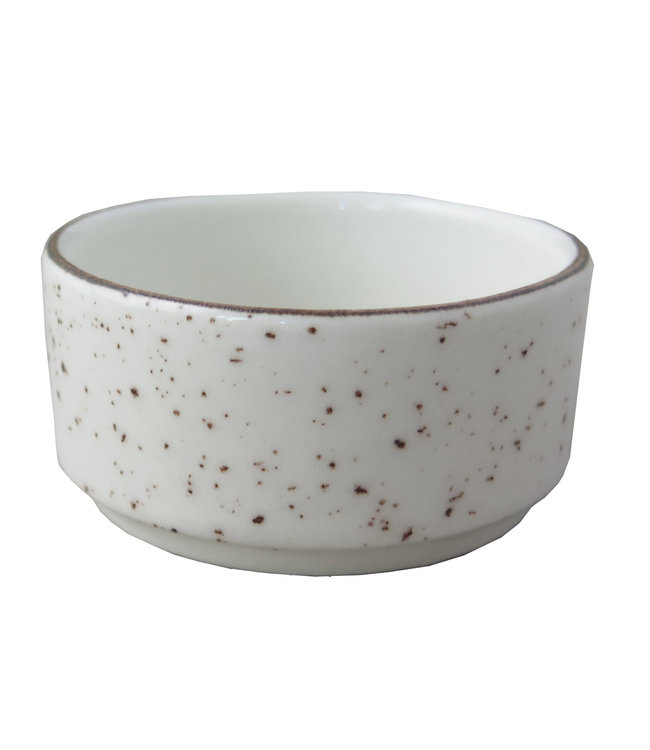 Sausschaal 65 mm stapelbaar wit Rustic - Continental