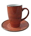 Continental Mok 28 cl terracotta Rustic - Continental