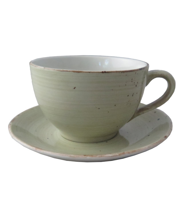 Capp/Koffiekop 23 cl lichtgroen Rustic - Continental
