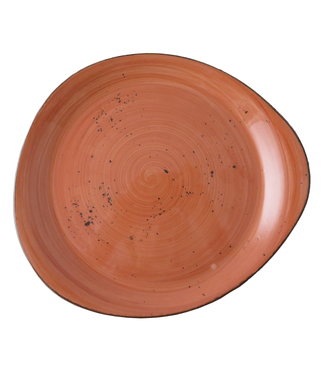 Continental Bord Pebble plat 310 mm terracotta - Rustic