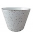 Continental Schaal conisch 20 cl wit Rustic - Continental