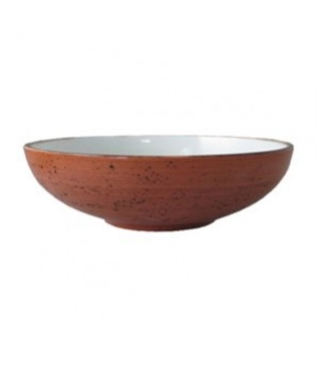 Schaal rond 110 mm terracotta - Rustic